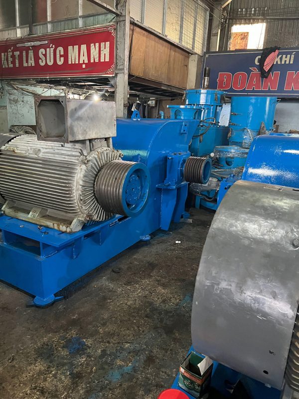 máy nén viên gỗ