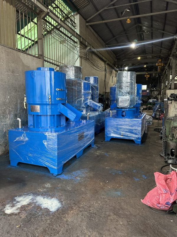 máy nén viên gỗ