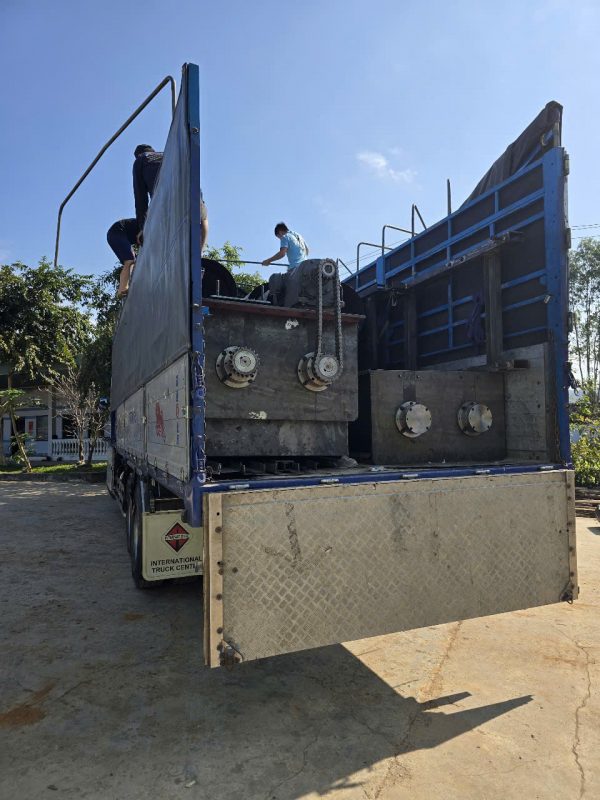 máy nén viên gỗ