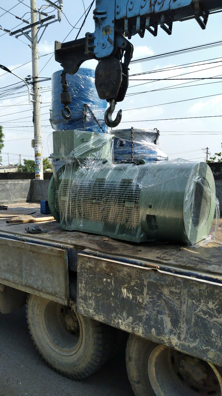 máy nén viên gỗ